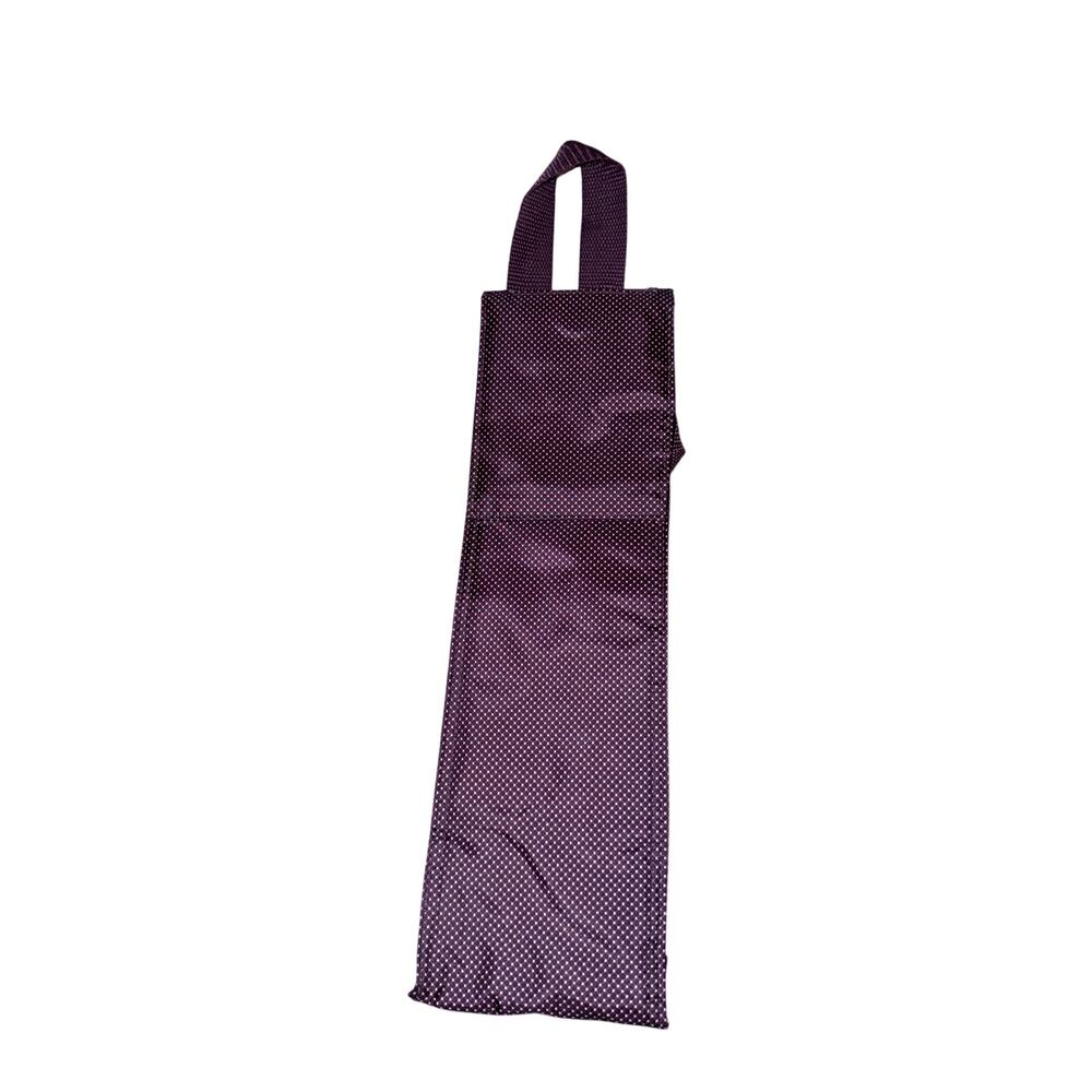Thirty one 31 bags purple insulated wine carrier with handles packable